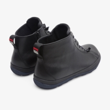 Camper Peu Pista Ankle Boots Black - Mens Singapore ISNPDO-090